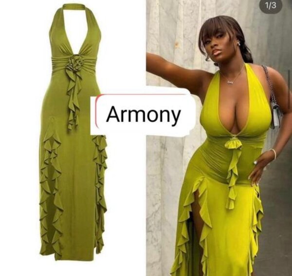 Robe longue dos nu élégante