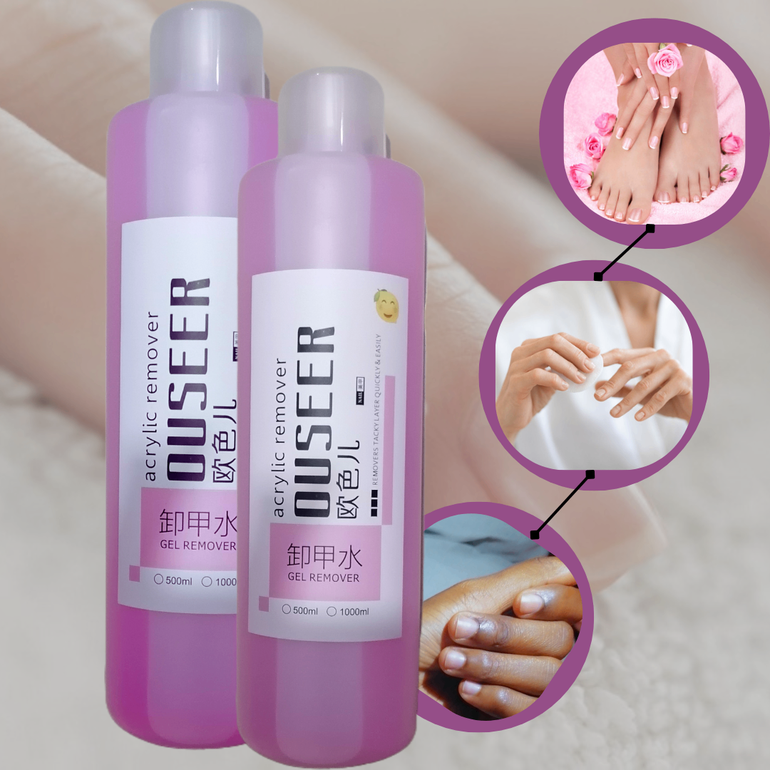 Dissolvant( utilisable pour les permanents et Vernis)