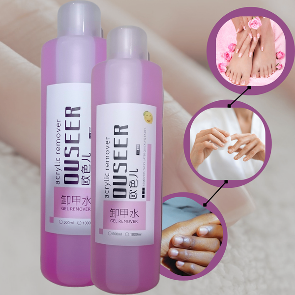 Dissolvant( utilisable pour les permanents et Vernis)