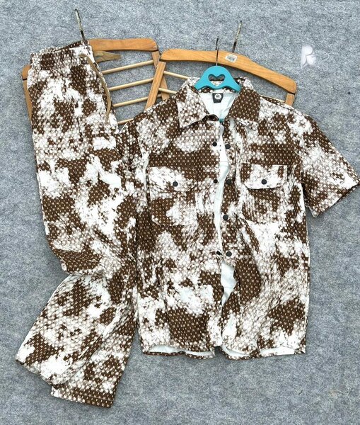 Pyjama Homme Imprimé Élégant