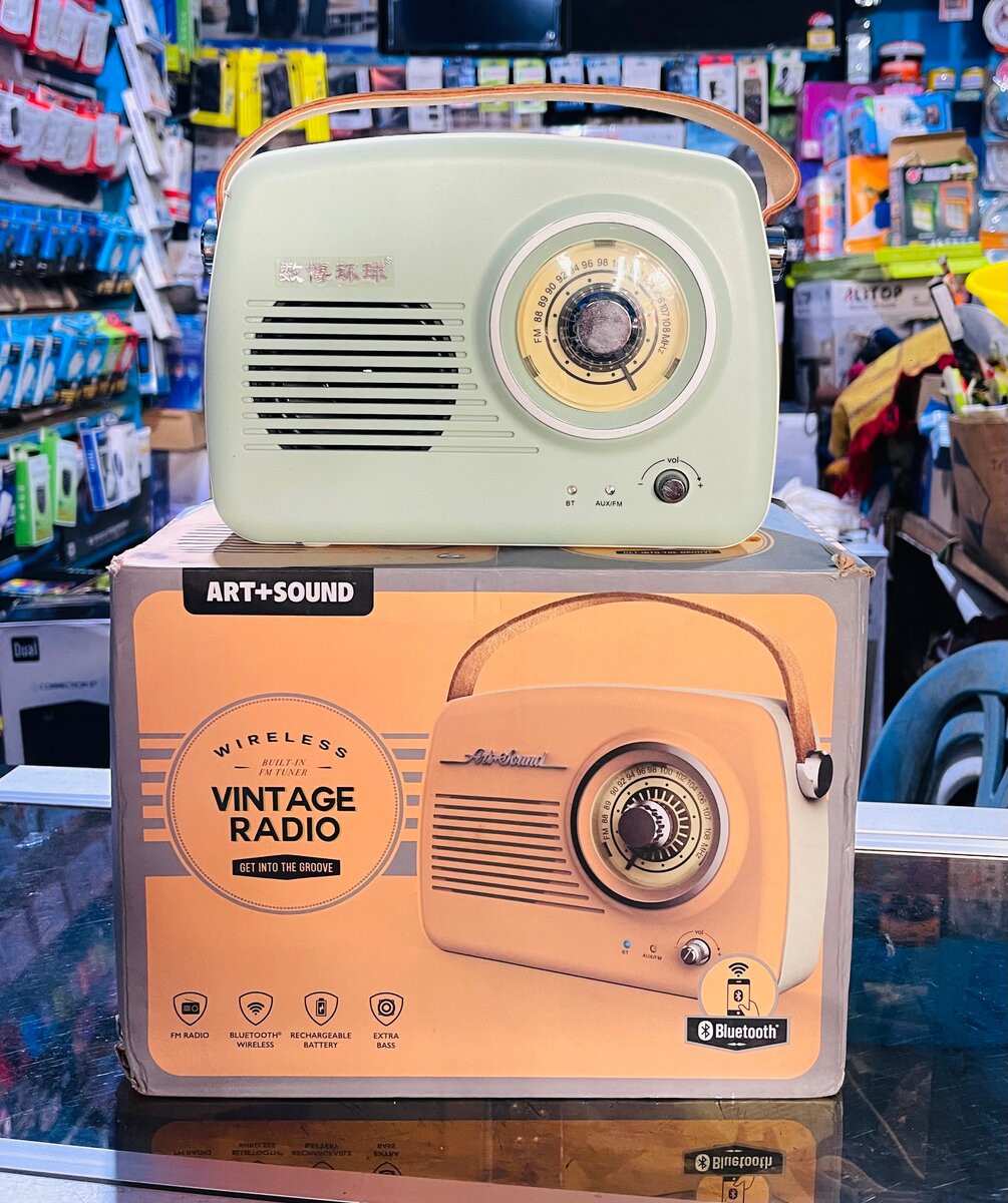 Radio Bluetooth vintage