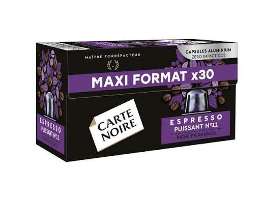 Capsules Espresso Carte Noire