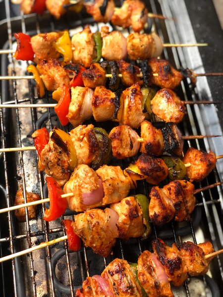 Brochettes de Poulet Grillées