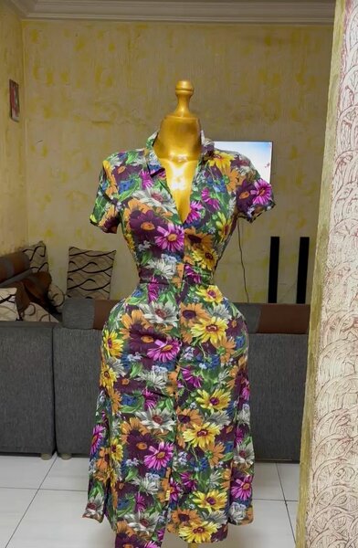 Robe fleurie élégante