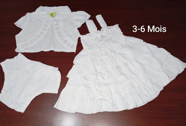 Ensemble Bébé Fille Robe Été