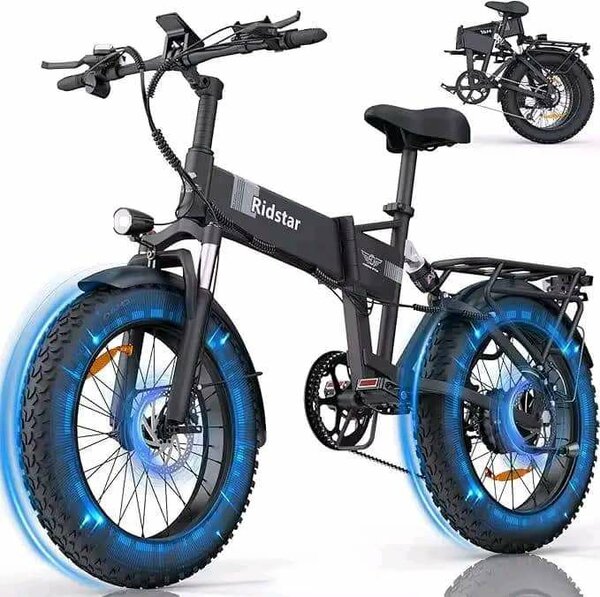 Vélo électrique pliant tout-terrain