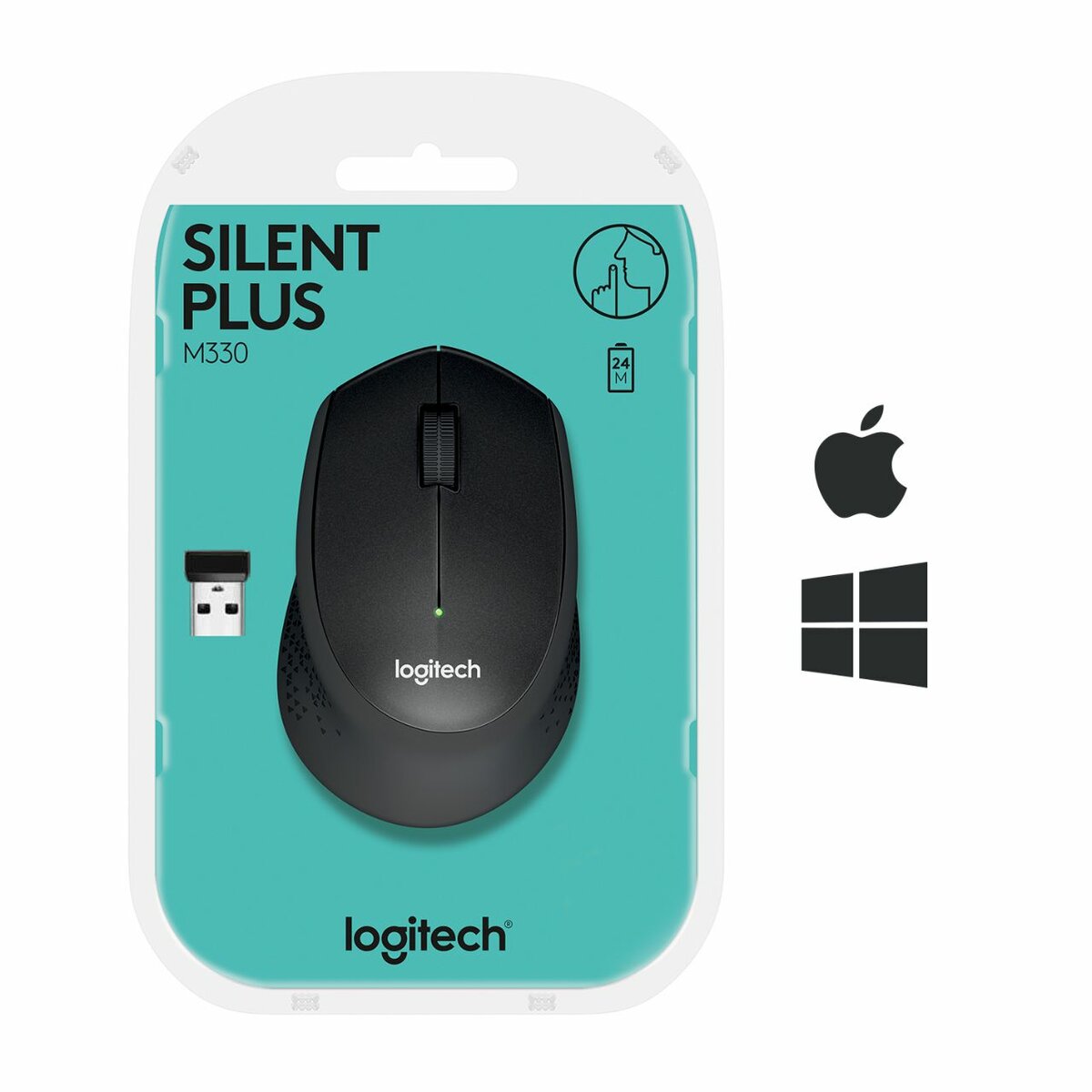 Souris sans fil Logitech M330