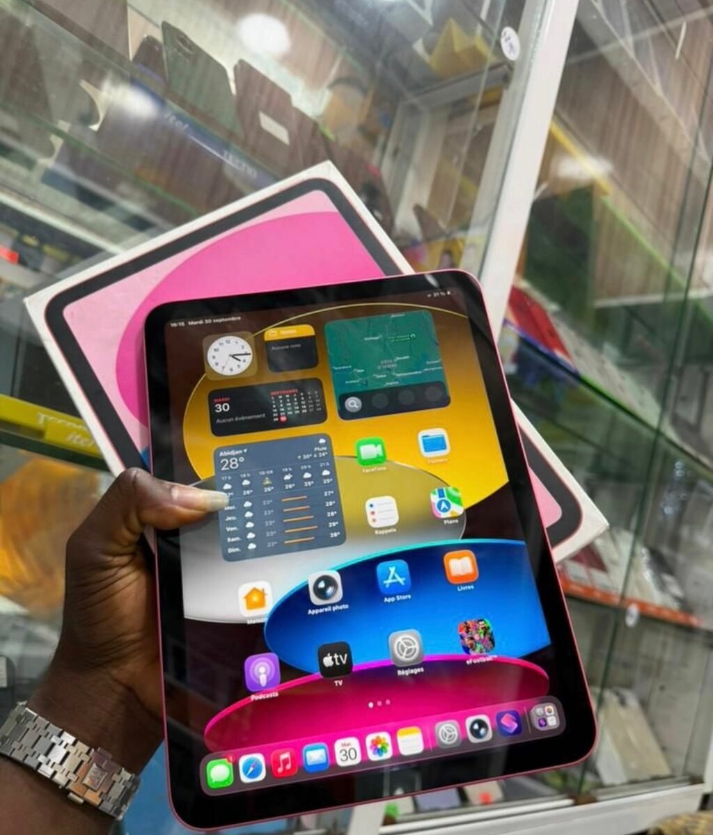 iPad Air Rose Écran Retina