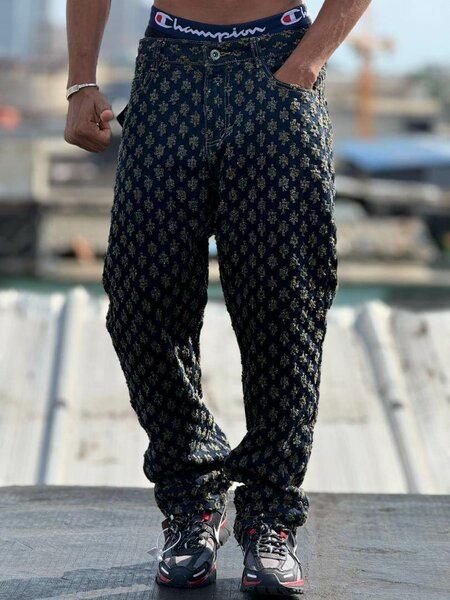 Pantalons décontractés imprimés