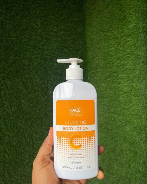 Face facts vitamin C body lotion