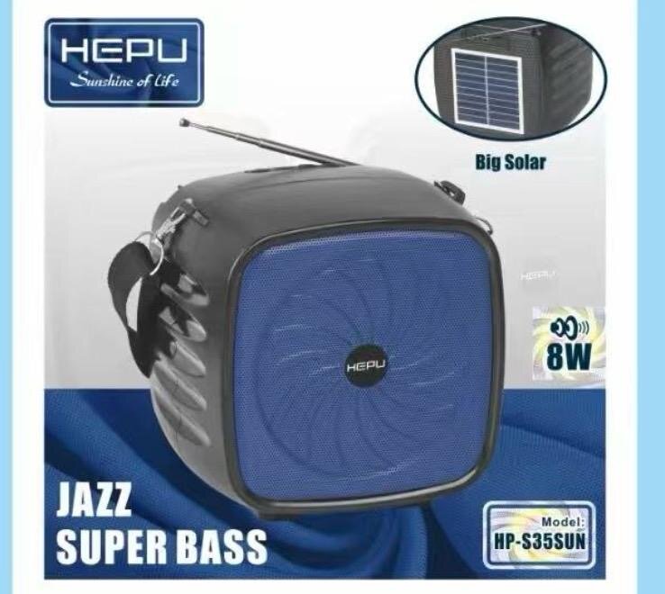 Enceinte solaire HEPU 8W