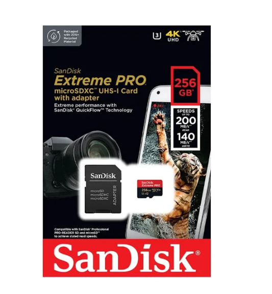 SanDisk Extreme PRO 256 Go