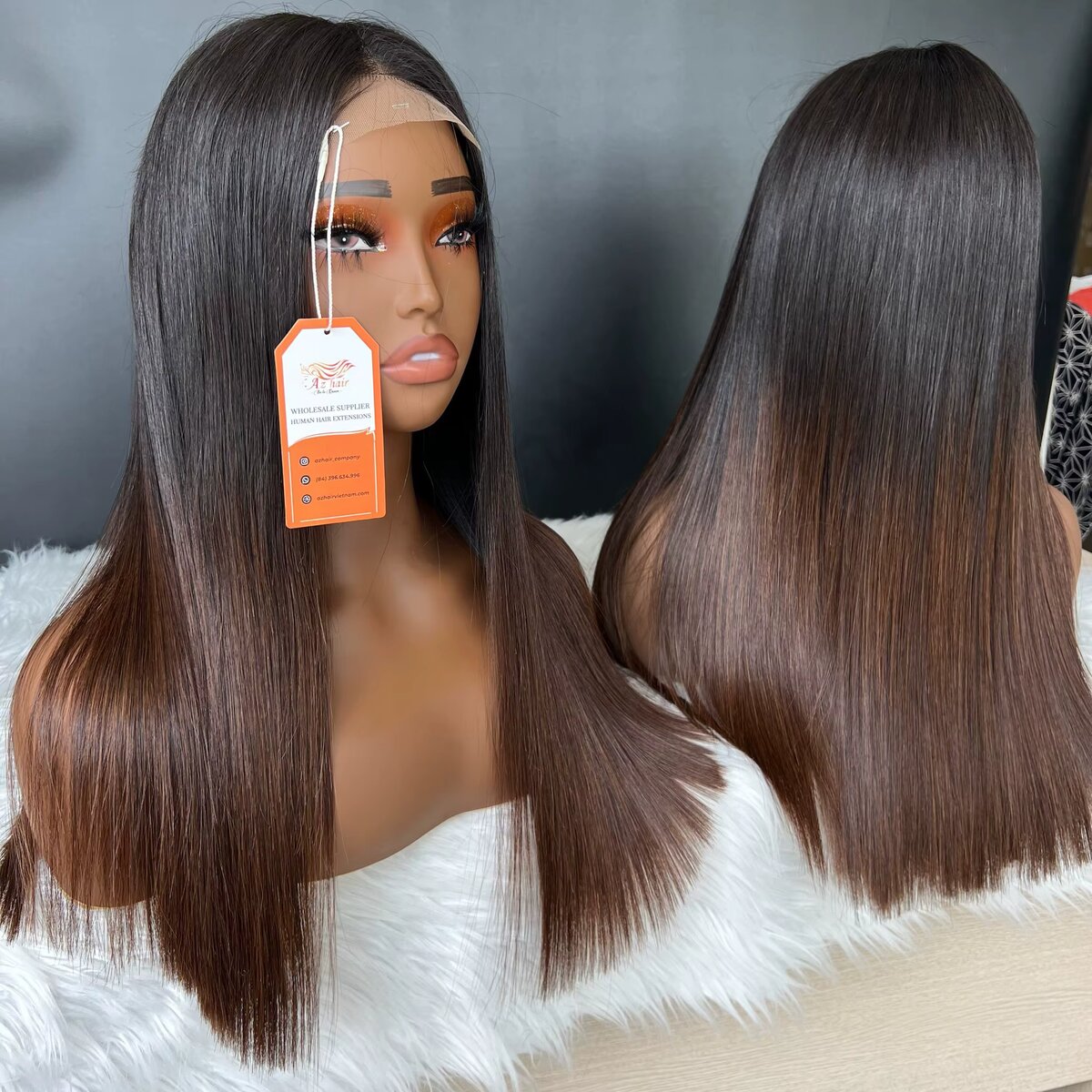 Perruque Lace Front Lisse