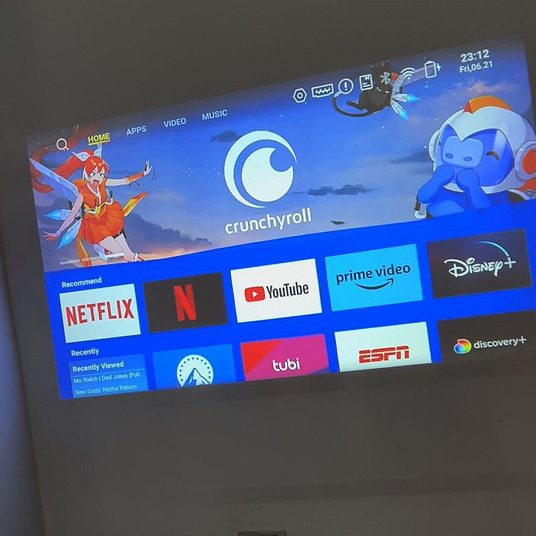 Flick Rechargeable Projector