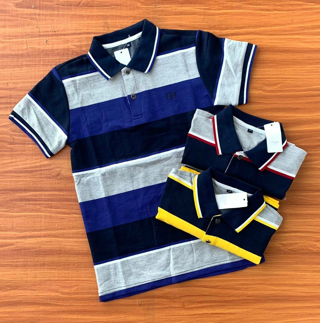 KIDS STRIPE LACOSTE