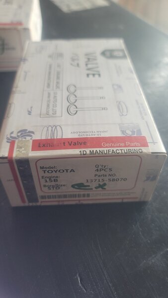 15B, STD Exhaust Engine Valve