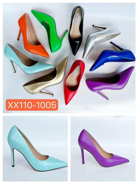 Escarpins hauts colorés