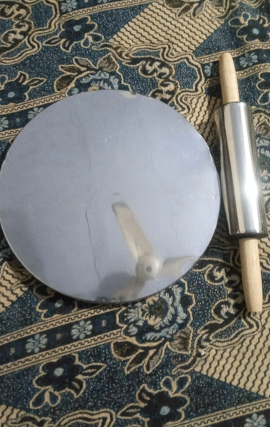 (Dc Free) Stainless Steel Belna Chakla Rolling