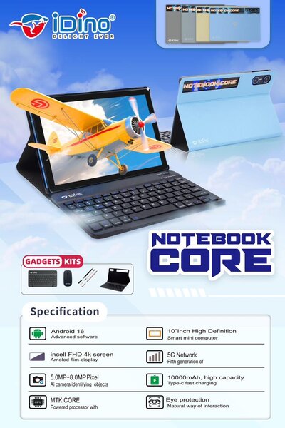 Tablette Notebook Core 4K