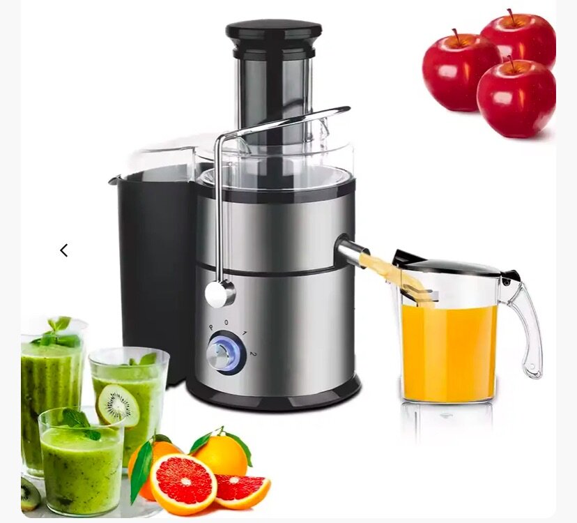 Unique Pro 4-in-1 Juicer  Stainless Steel Juice Extractor,