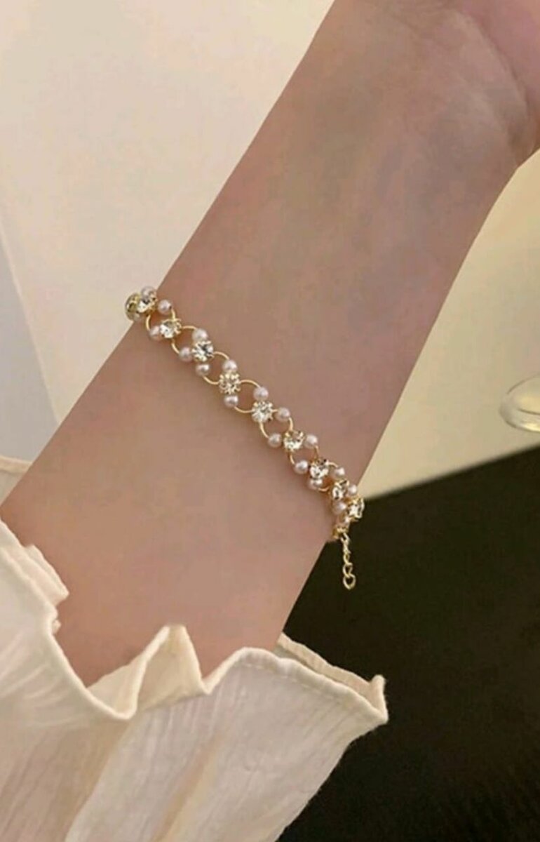 Bracelet et collier cristaux