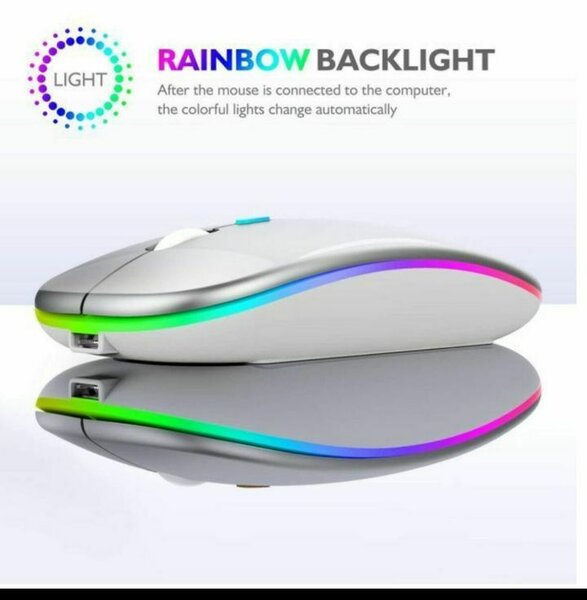 Souris Sans Fil Lumineuse