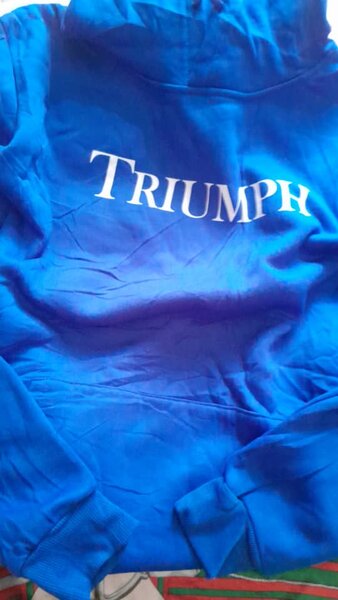 Hoodie Bleu "Triumph"