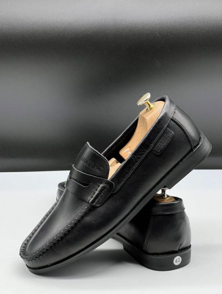 Geogra Soulier GEOGRA Homme Cuir-Noir