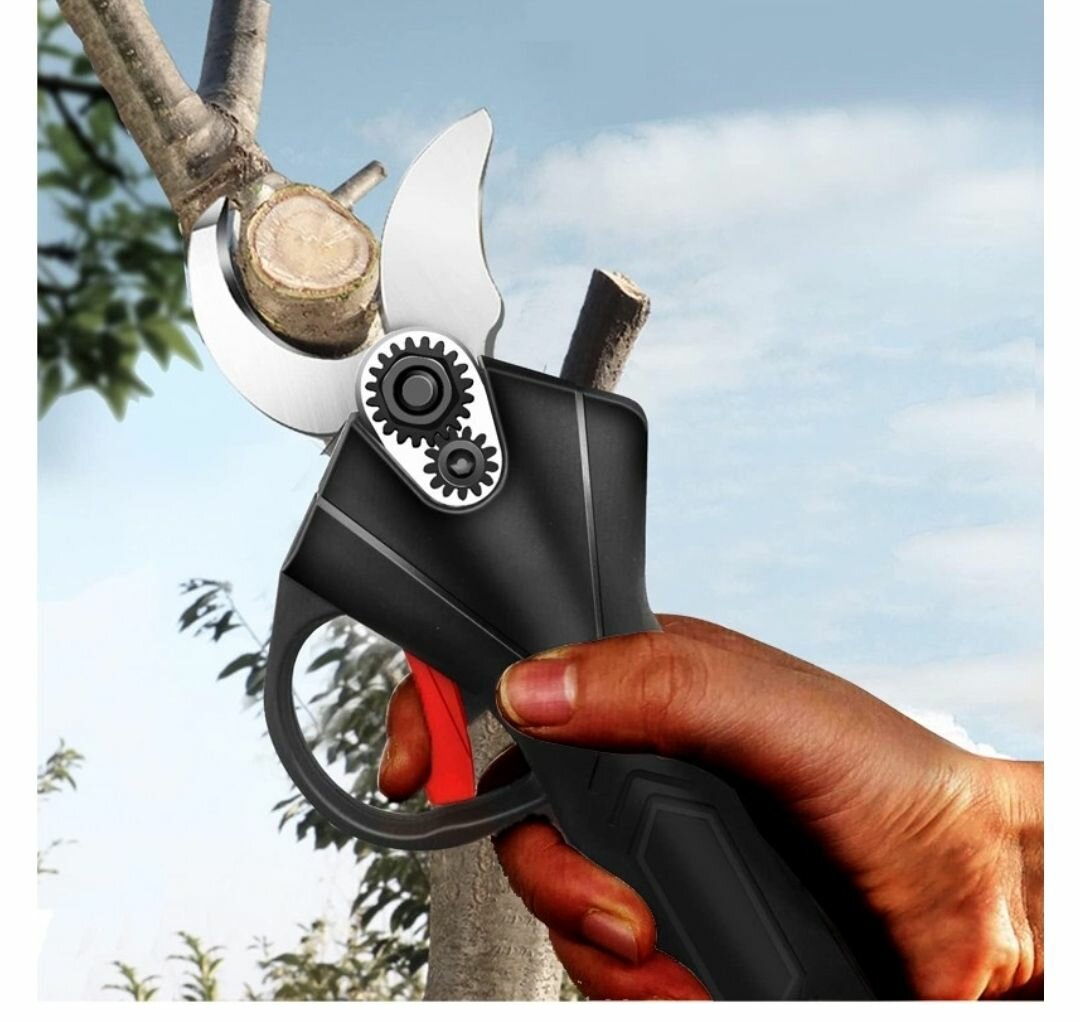 21V ELECTRIC PRUNING SHEARS PORTABLE GARDENING FRUIT PRUNING