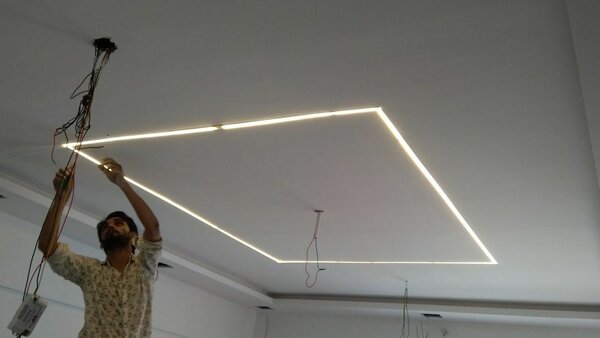 Old plywood Ceiling transformation