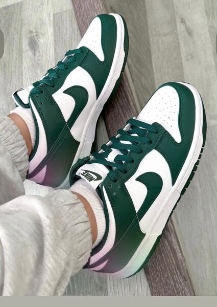 Nike Dunk Low Vert Blanc