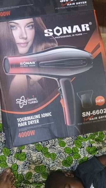 Sonar 4000W Ionic Hair Dryer