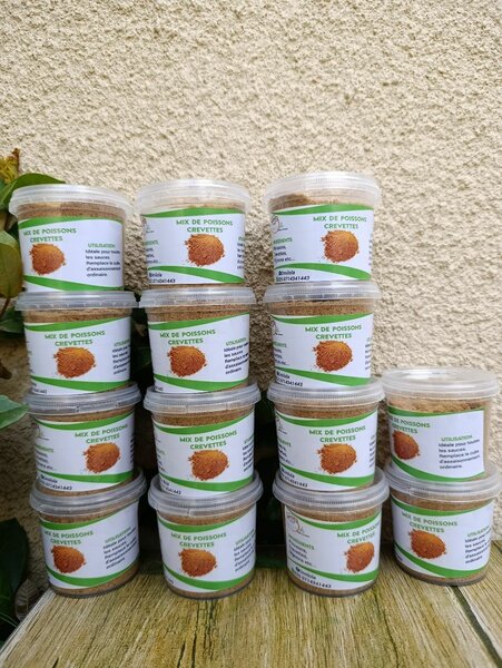 Mélange Épices Poissons Crevettes