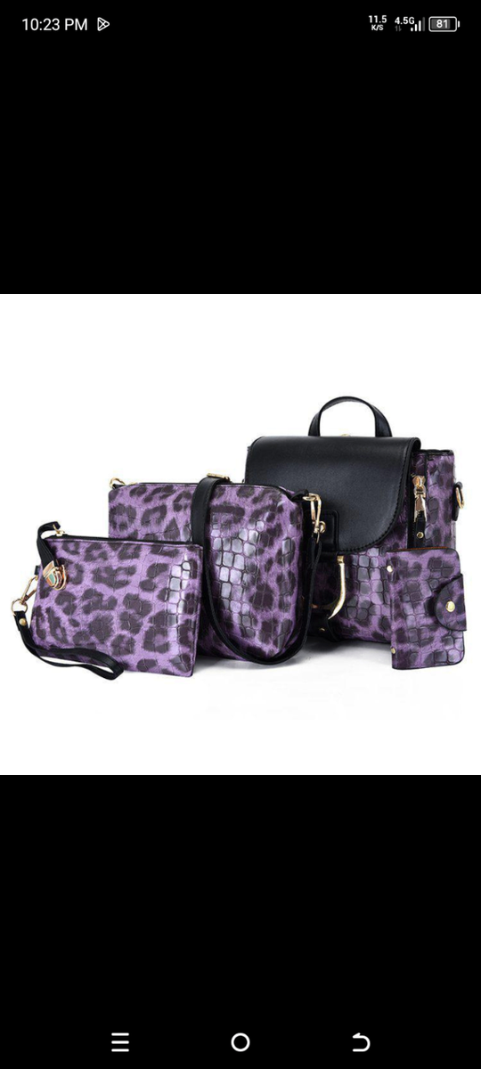 4 in 1 ladies bags