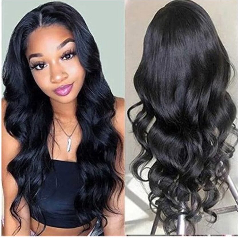 Women Long Weave Curly Wig Wom