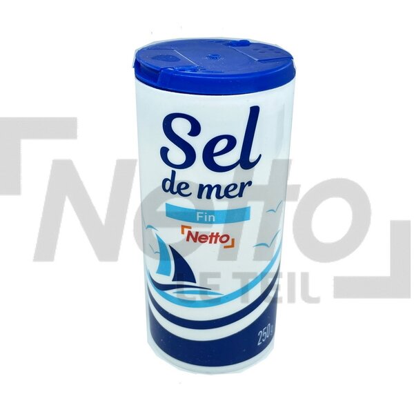 Sel de mer fin 250g Netto