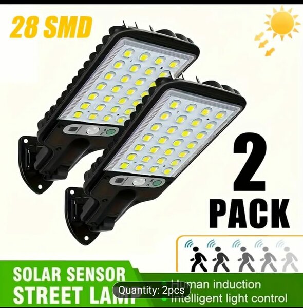 Lampes Solaires de Rue SMD 28