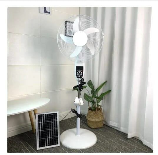 Electric Rechargeable Solar Fan