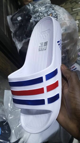 Adidas Slide Blanche Homme