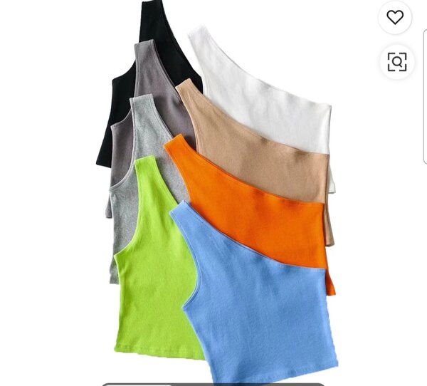 Tops asymétriques pour femmes