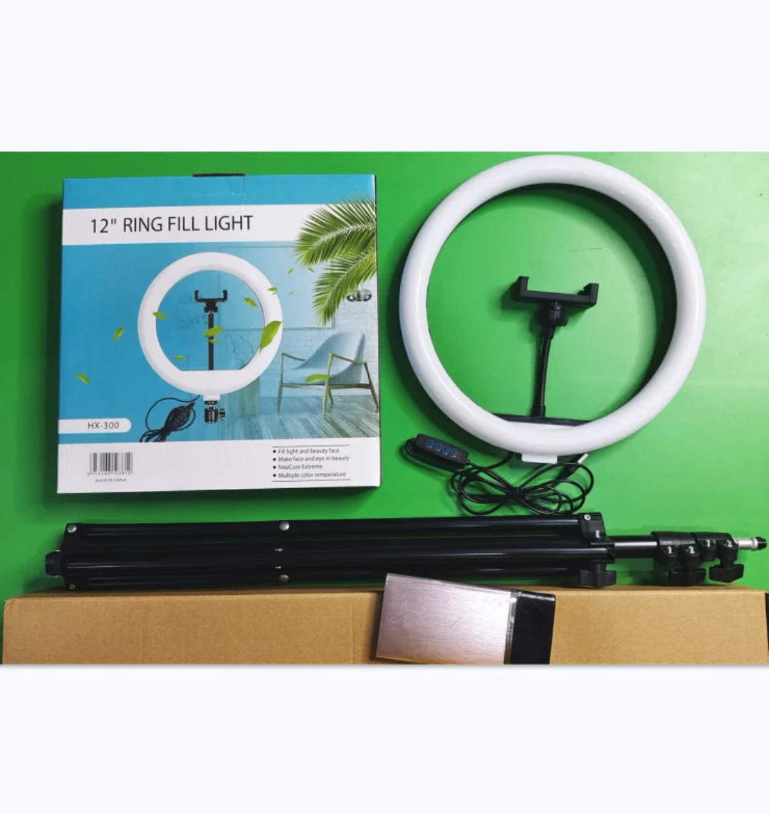 Lampe Anneau LED 12 pouces