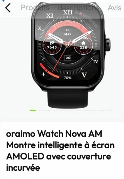 Montre Oraimo Nova AM
