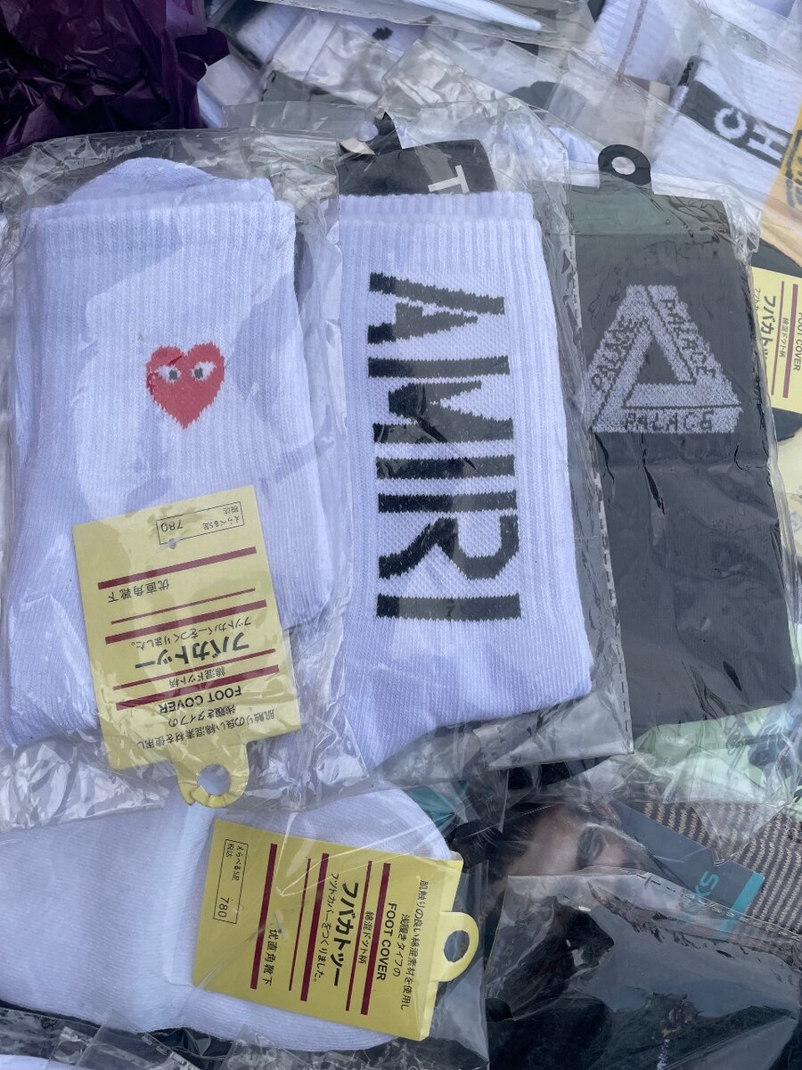 Chaussettes 100% coton