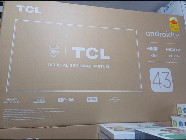 TCL 43inches television, smart