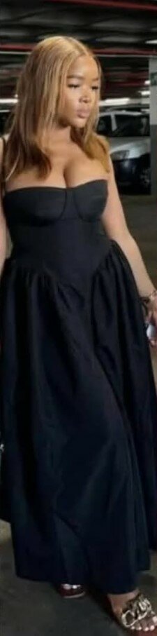 Stylish women's dress long