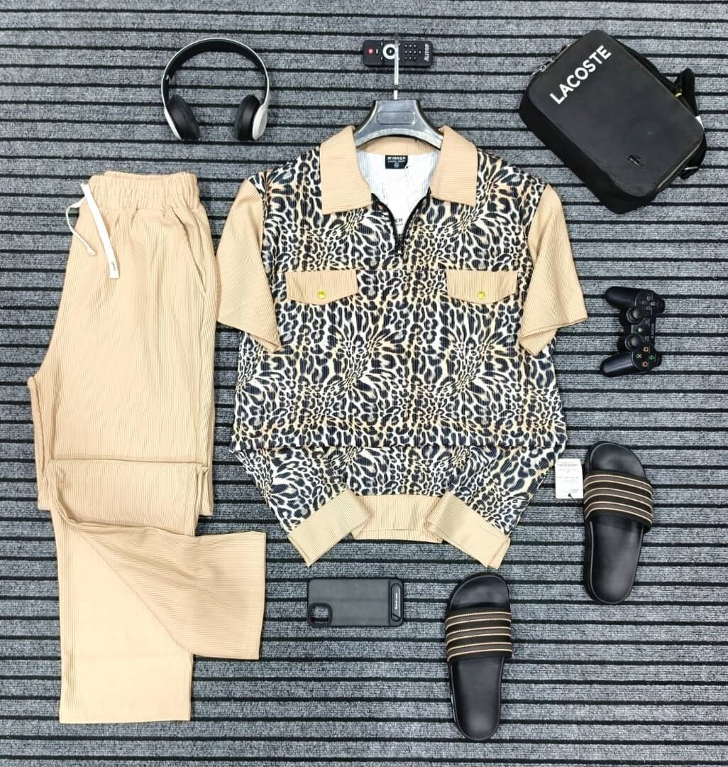 T-shirt imprimé léopard