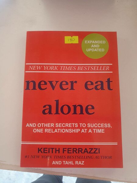 never eat alone