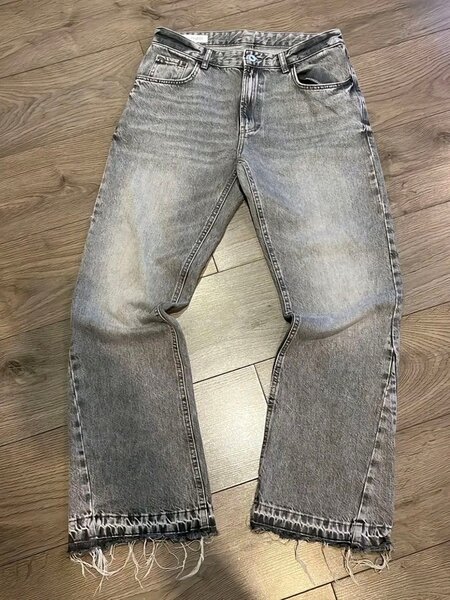 Jeans gris décontracté