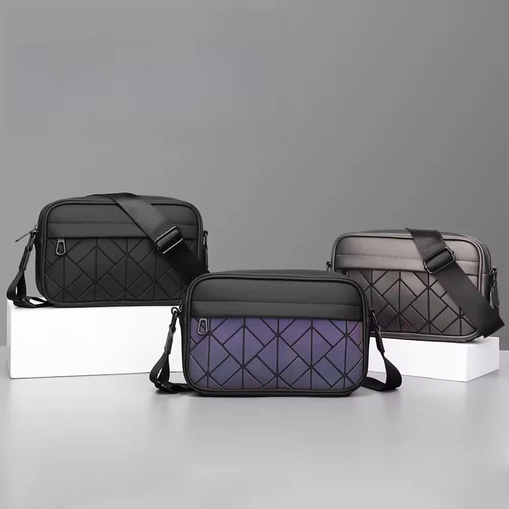 Sac bandoulière géométrique