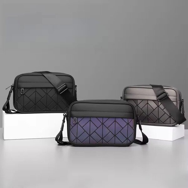 Sac bandoulière géométrique